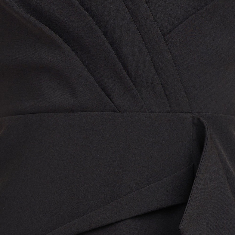 NEW SEALED IN BAG Kay Unger Brynn Midi Dress Size 16 Black - Picture 9 of 9
